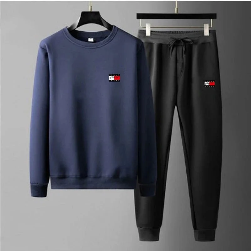 Tommy Jeans Classic Logo Sweat Set Navy/Black