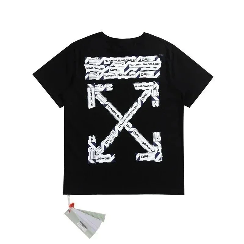 Off-White OW100 Cabin Baggage Black T-Shirt