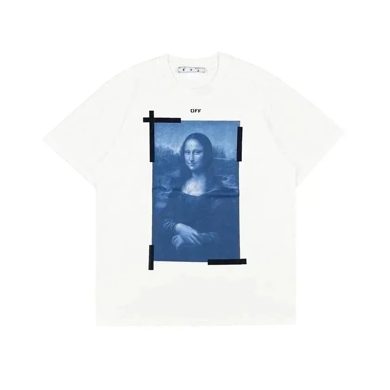 Off-White Mona Lisa Print T-Shirt White