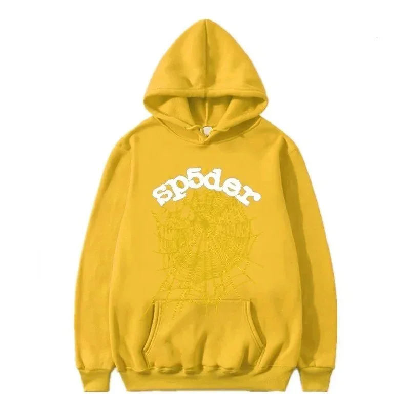 SP5DER Spider Yellow Hoodie