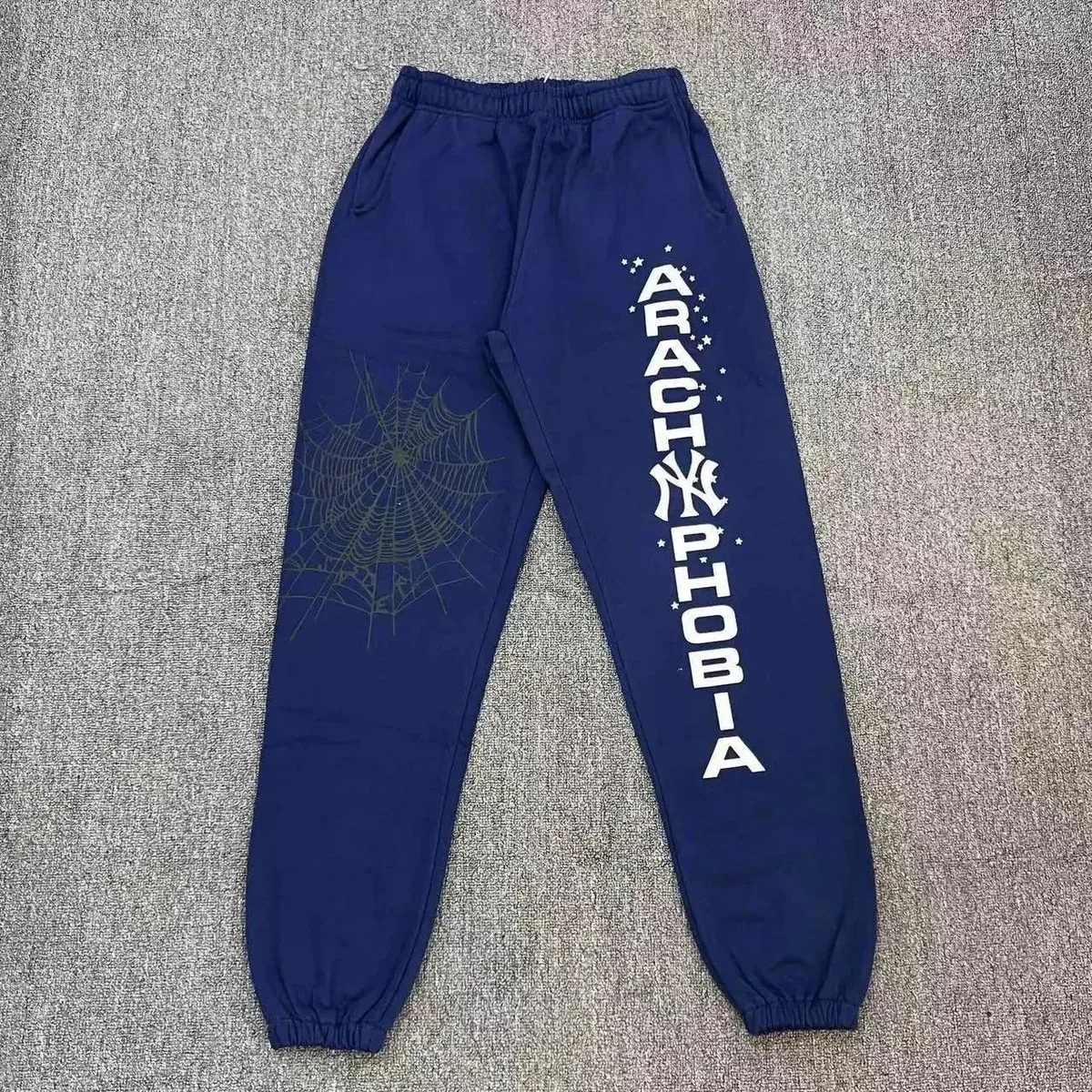 Navy Arachnophobia Sweatpants