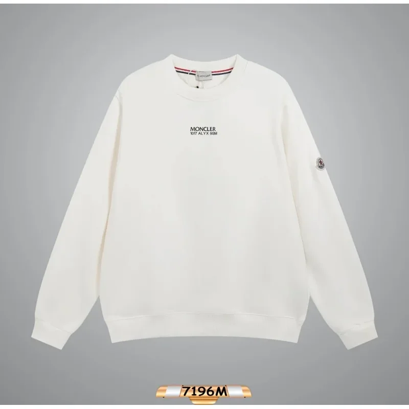 Moncler 9017 ALYX 9SM White Sweatshirt