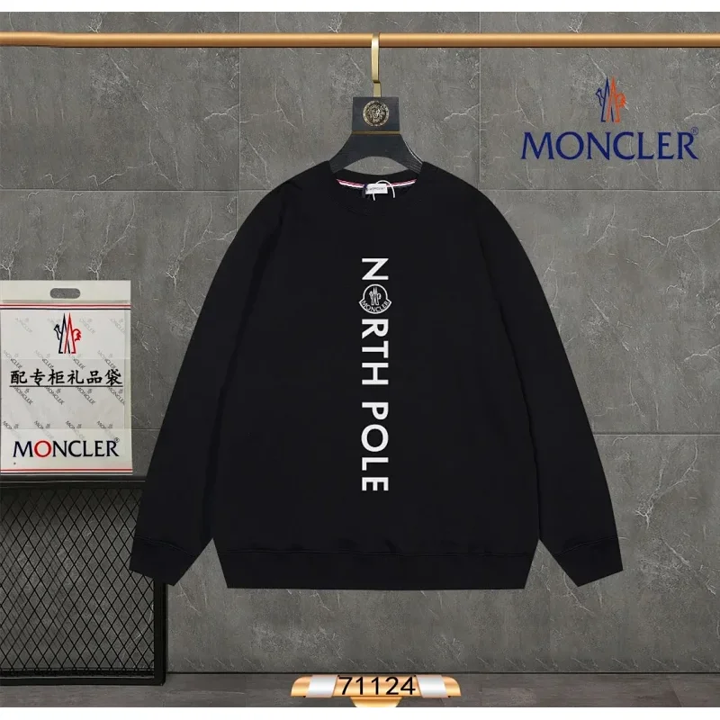Moncler North Pole Black Sweatshirt