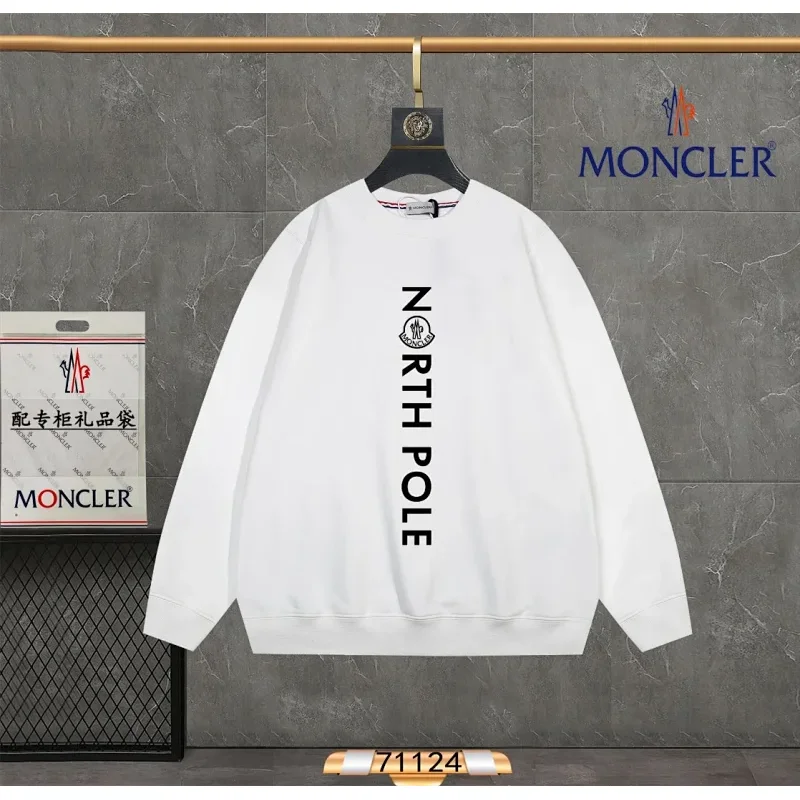 Moncler North Pole White Sweatshirt