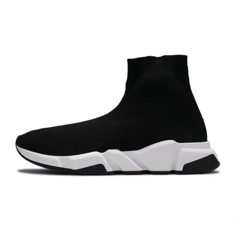 Unisex ALBB-002 Black Sock Sneakers