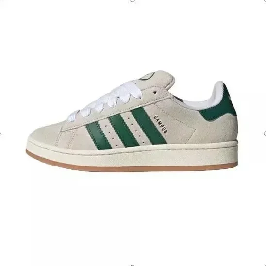 Adidas Campus Green White Sneakers