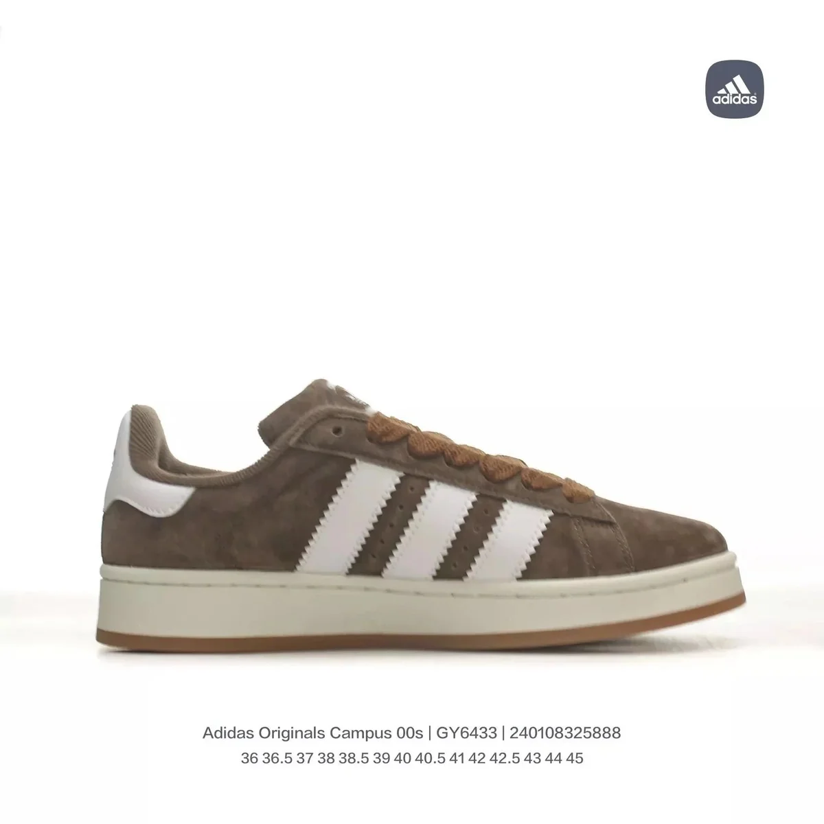 Adidas Campus 00s Brown/White Sneakers