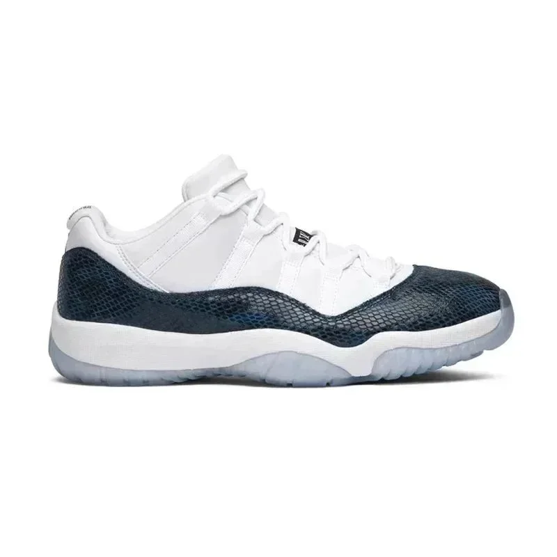 Nike Air Jordan 11 Low Snake Navy CD6846-102 Sneakers