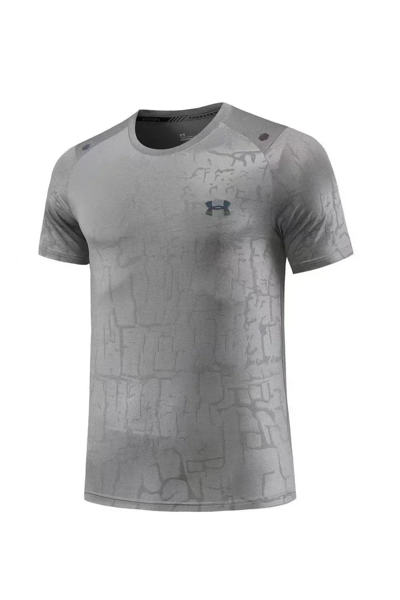 Under Armour Threadborne T-Shirt Grey Solid Top