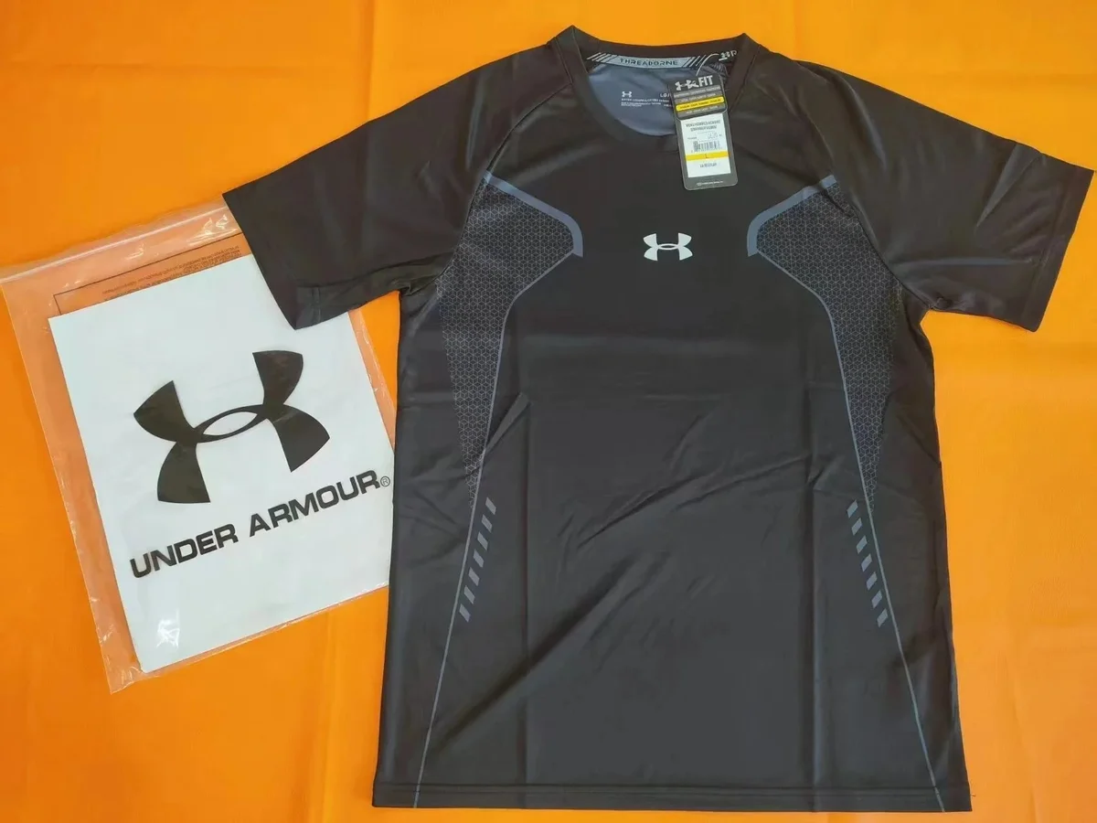 Under Armour Threadborne Black T-Shirt