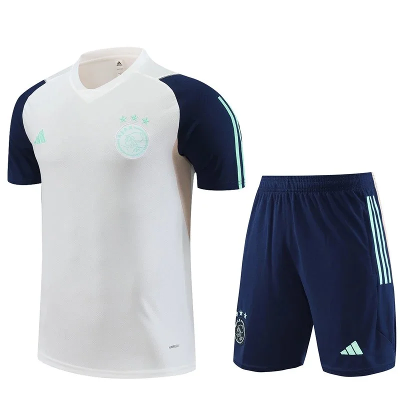 Adidas Ajax White/Navy Soccer Kit