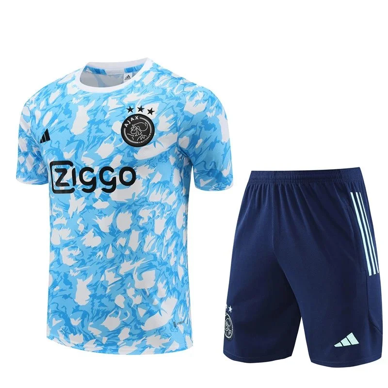Adidas Ajax Blue Camo Soccer Kit