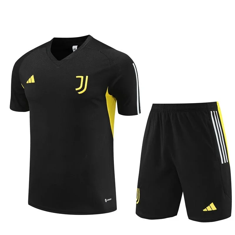 Adidas Juventus Black Yellow Training Set