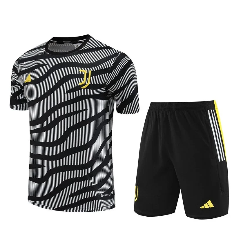 Adidas Juventus Black & Yellow Training Set