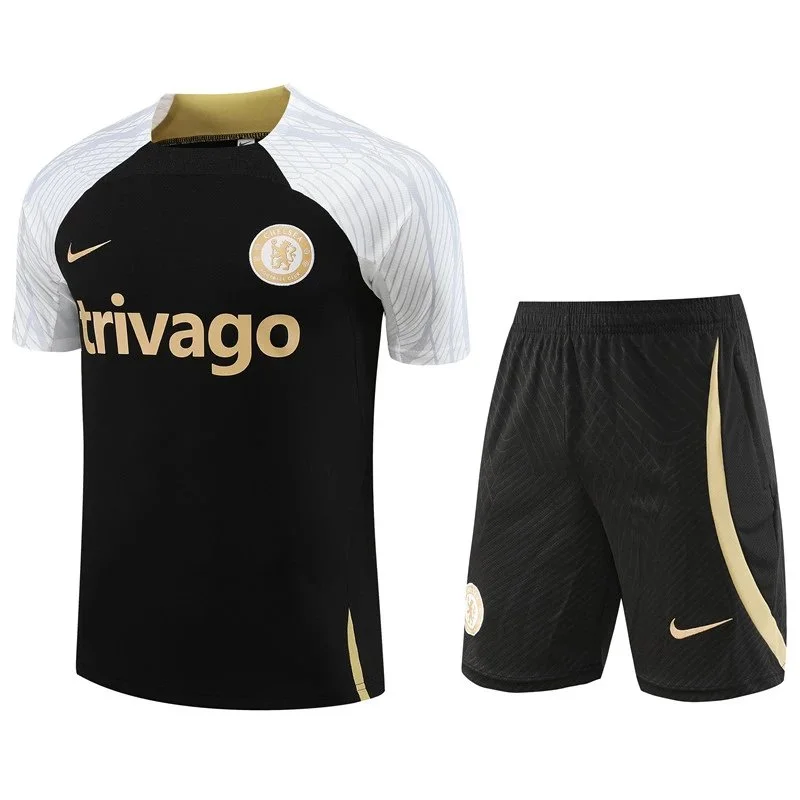 Nike Chelsea FC Black & Gold Training Set