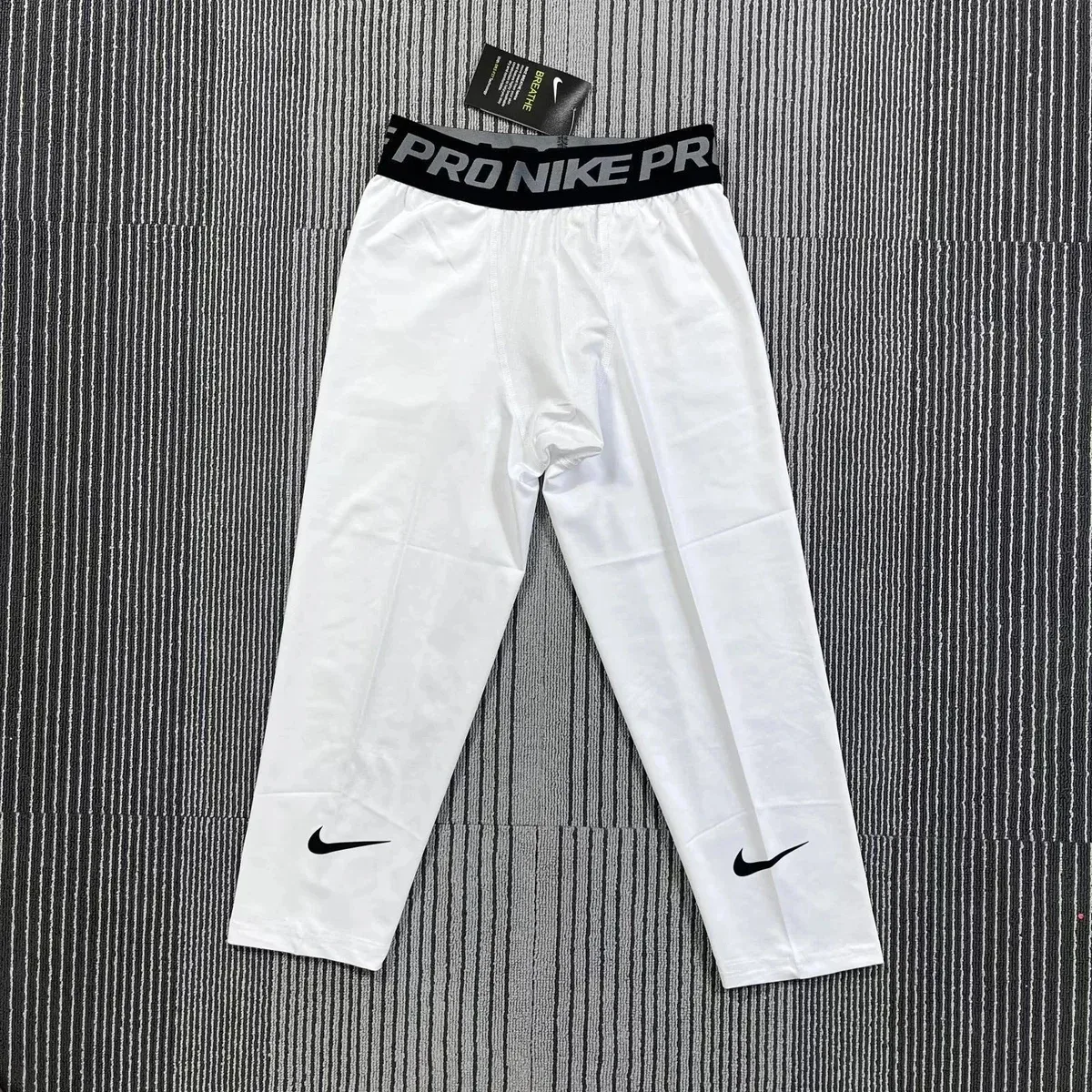 Nike Pro White Compression Pants