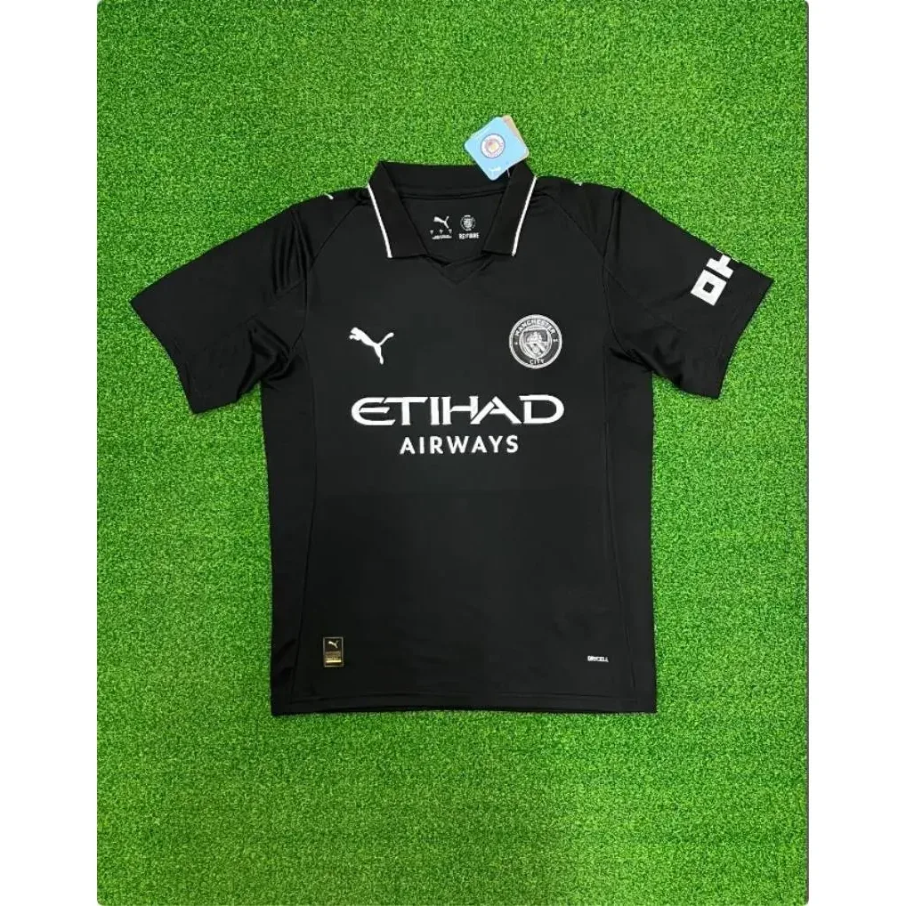 Puma Manchester City 25-26 Away Jersey Black Football Shirt