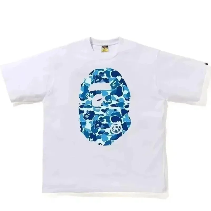A Bathing Ape BAPE STA Blue Camo T-Shirt