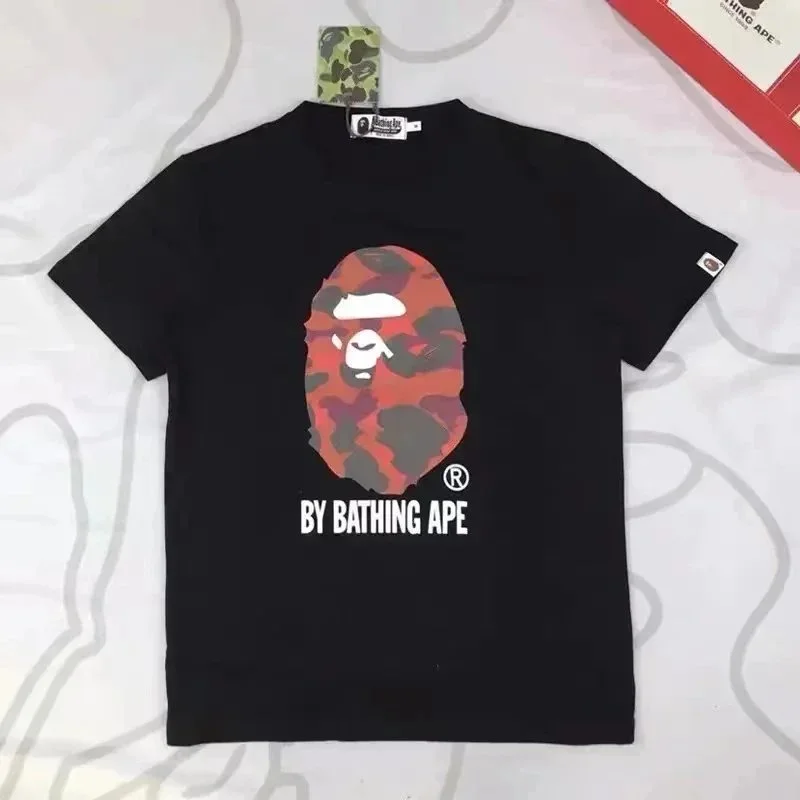 A Bathing Ape BAPE STA Black Camo Head T-Shirt