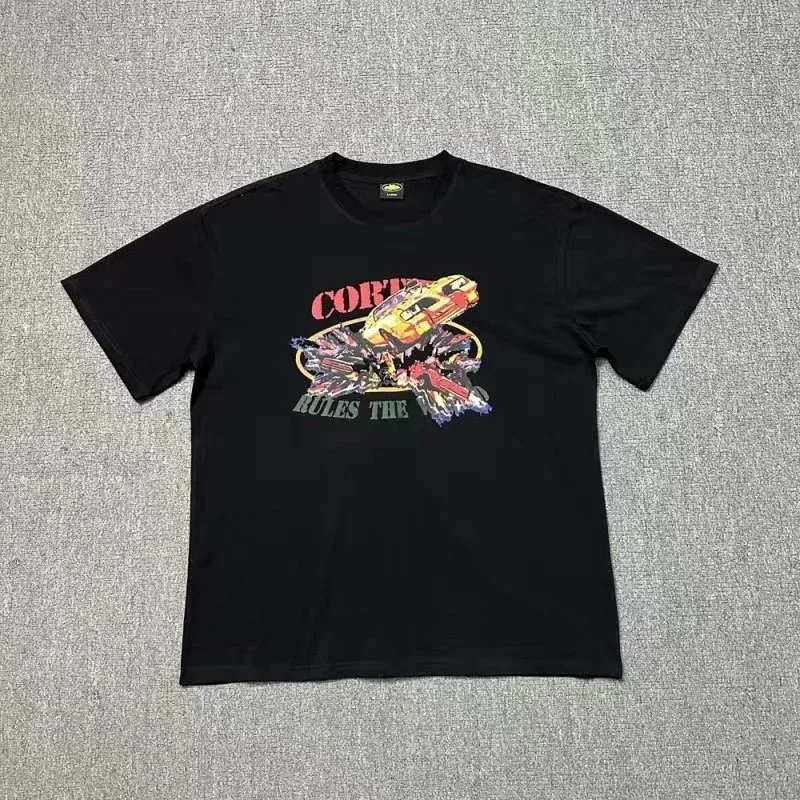 Black 'Cort Rules the Road' Graphic T-Shirt