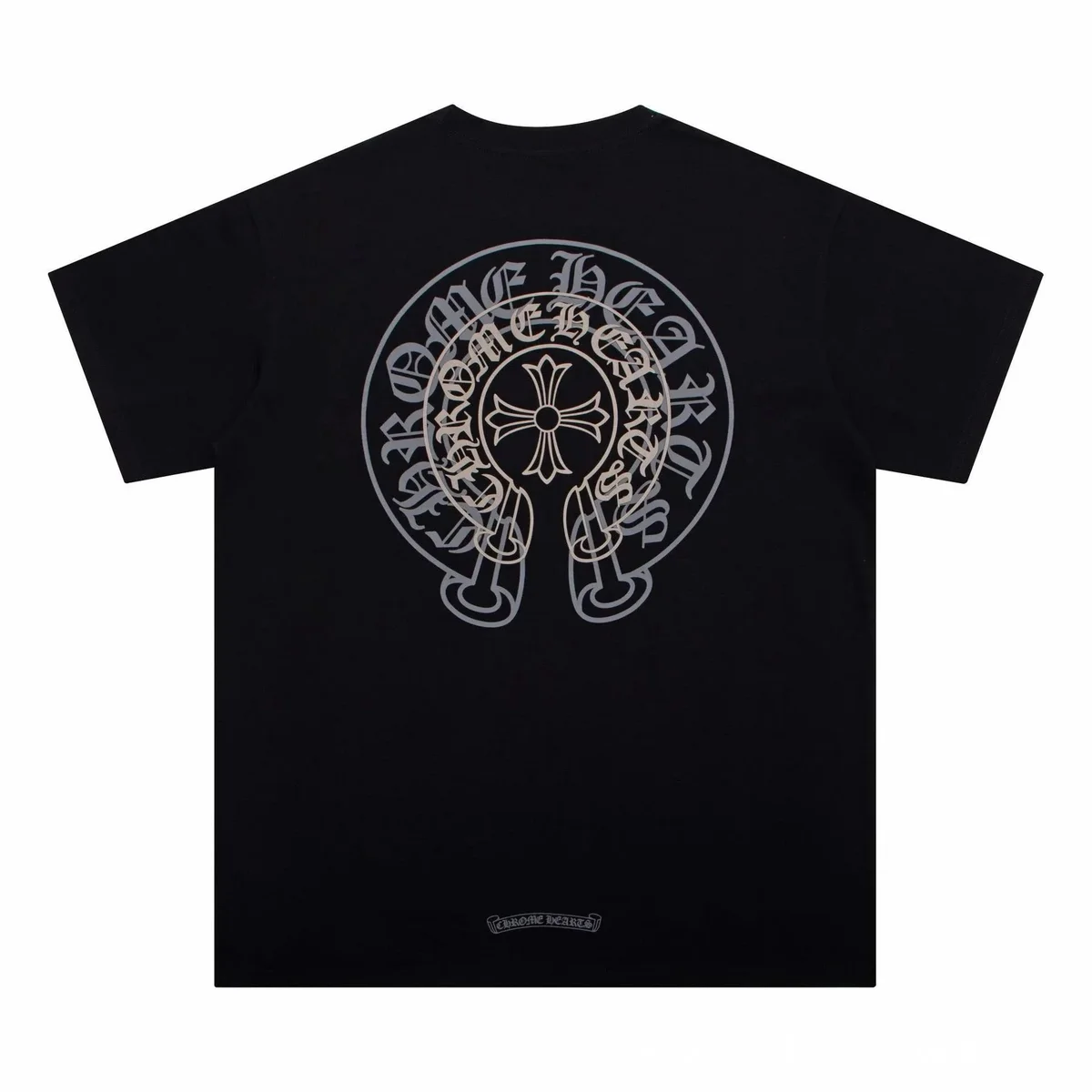 Chrome Hearts Cross Horseshoe Black T-Shirt