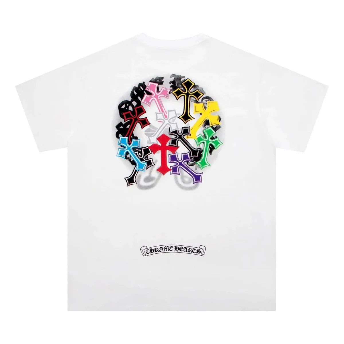 Chrome Hearts Cross Print T-Shirt White