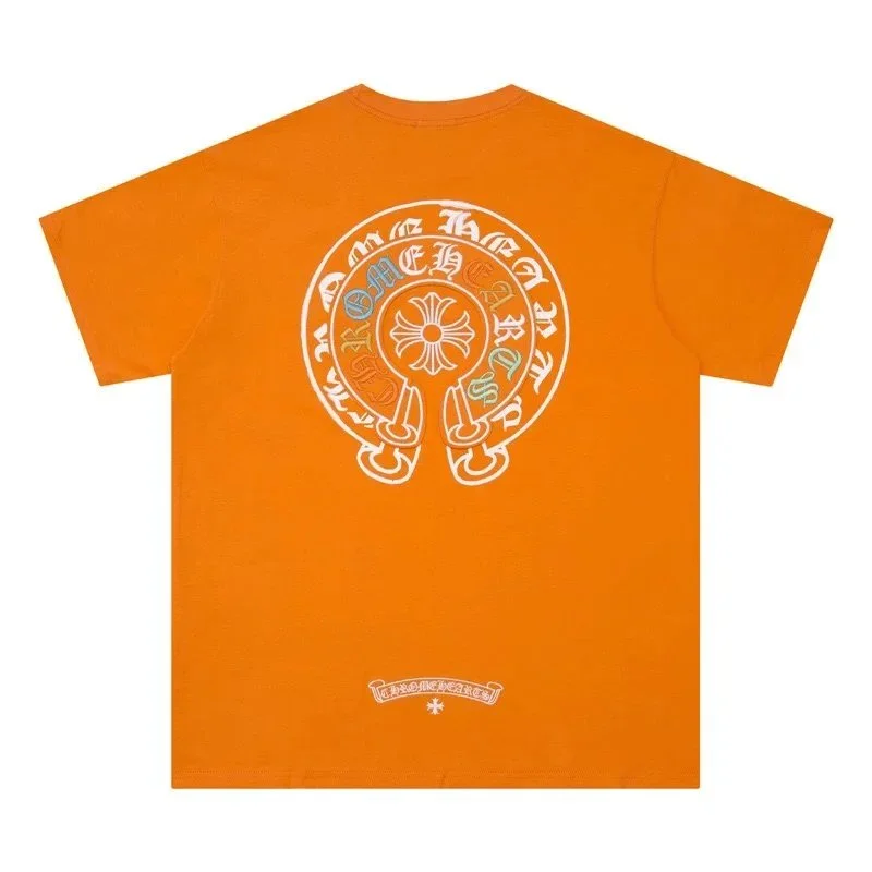 Chrome Hearts CH Cross Orange T-Shirt