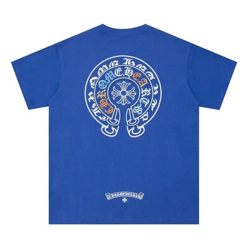 Chrome Hearts CH Cross Blue T-Shirt