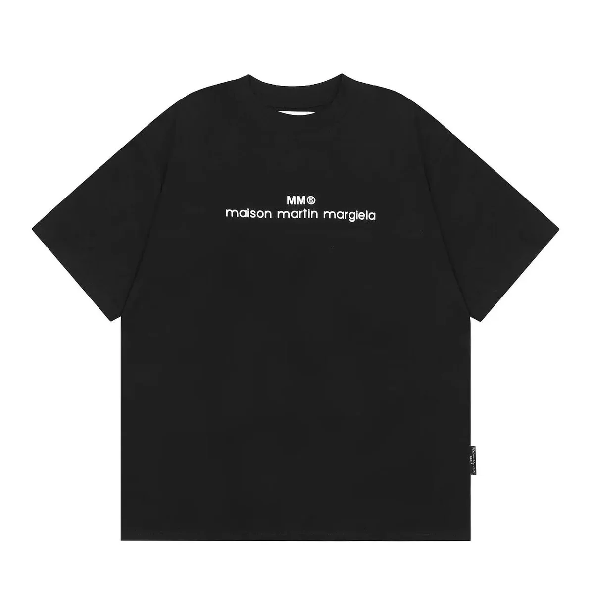 Maison Margiela MM® Logo Black T-Shirt