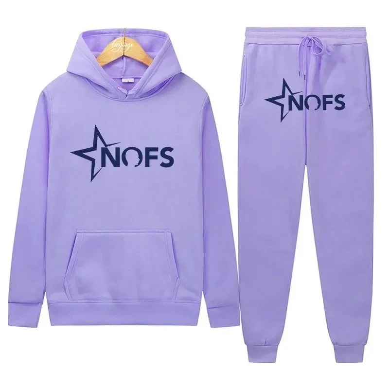 NOFS Lilac NOFS Hoodie & Jogger Set