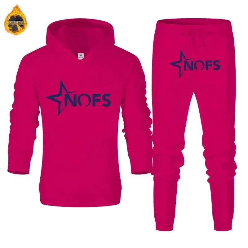 NOFS DD-21 Pink Star Hoodie & Pants Set