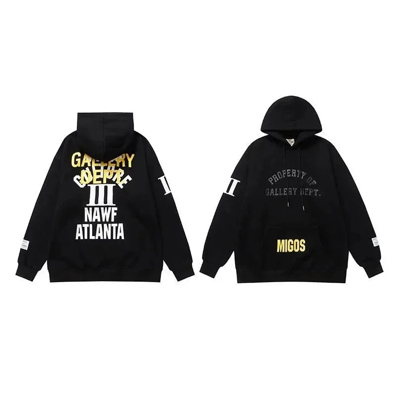 Gallery Dept. Property of Gallery Dept. III NAWF Atlanta Hoodie Black