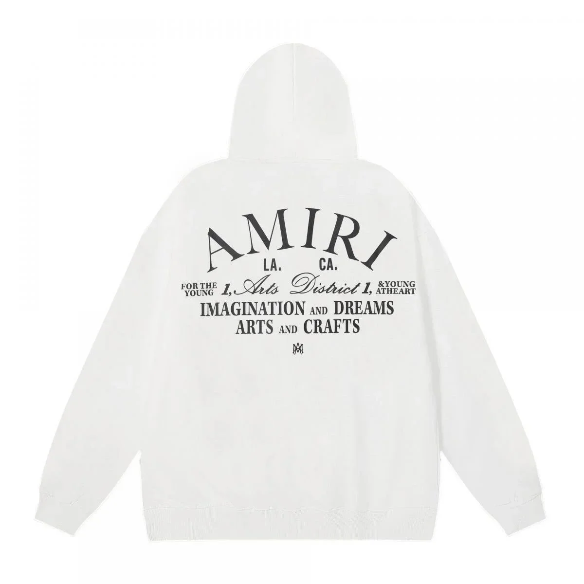 Amiri White Arts District Hoodie