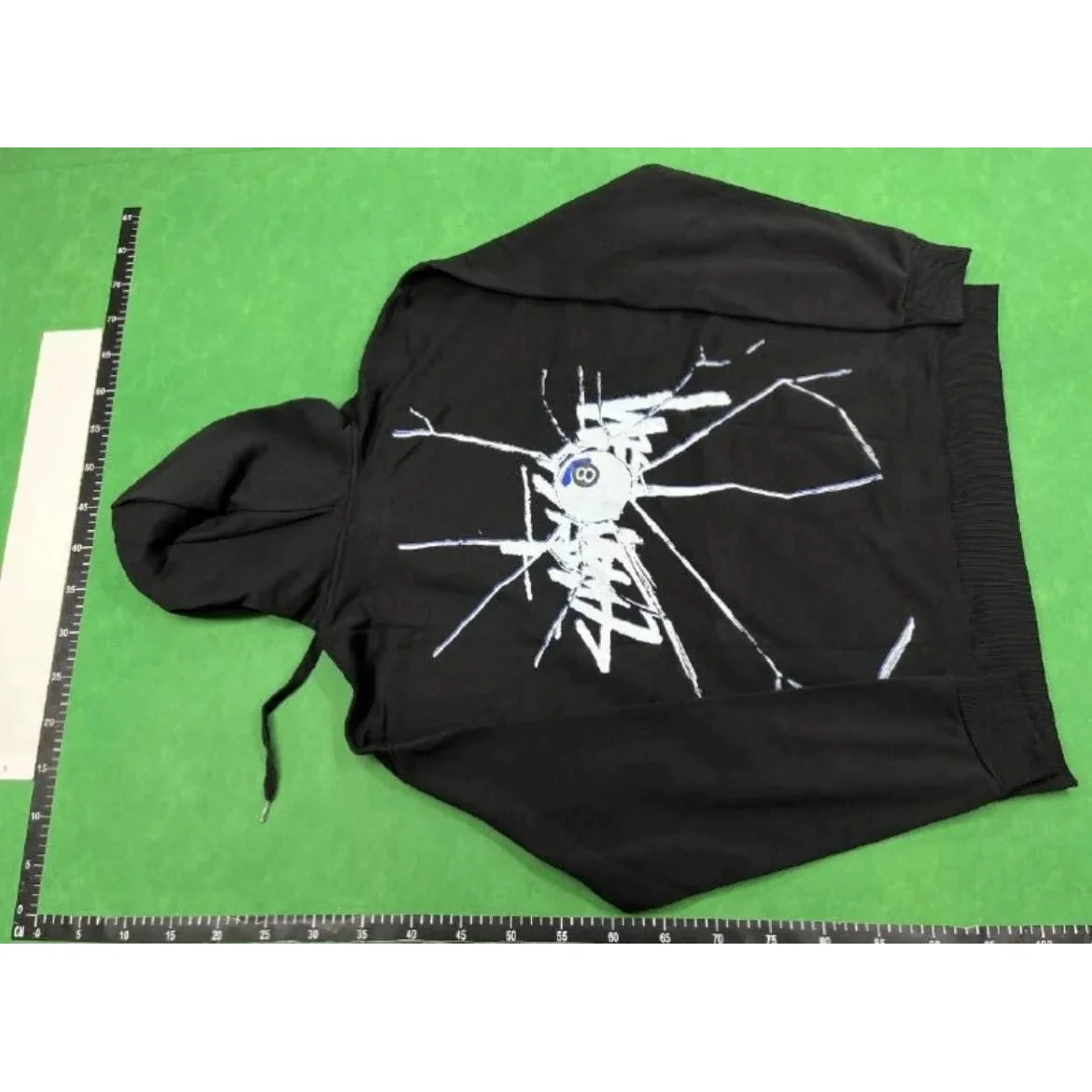 Stussy Stüssy Hoodie Black White Graphic Sweatshirt