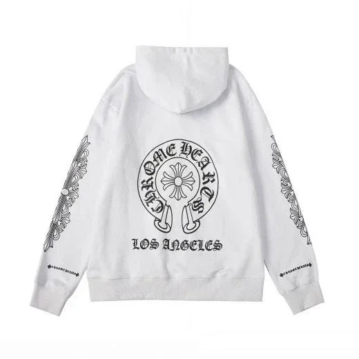 Chrome Hearts One Year Los Angeles Hoodie White