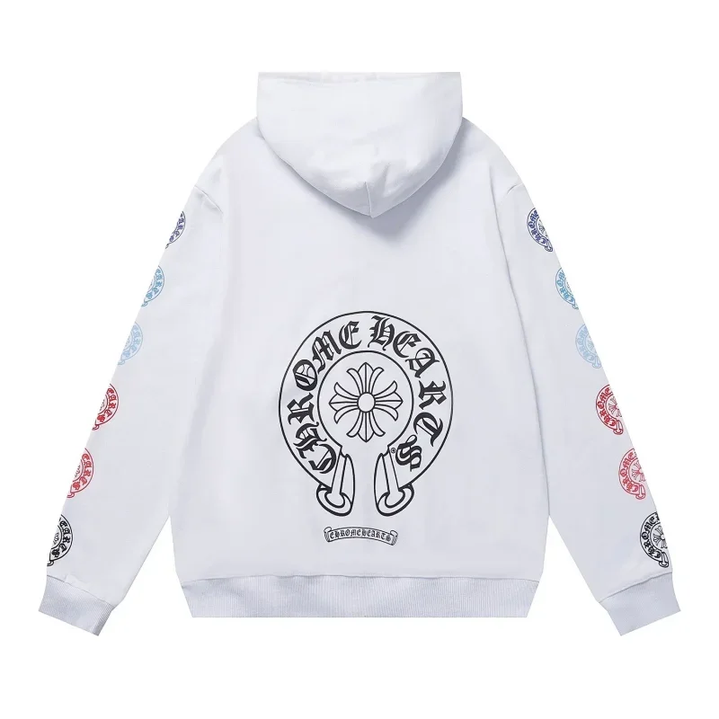 Chrome Hearts CH Cross White Hoodie