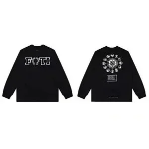 FOTI Black Long Sleeve T-Shirt