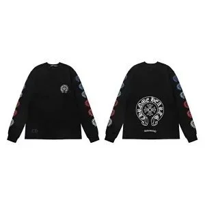 Chrome Hearts CH Cross Black Long Sleeve T-Shirt
