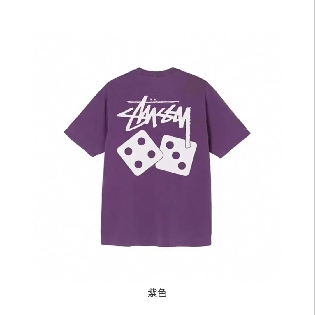 Stussy Dice T-Shirt Purple T-Shirt