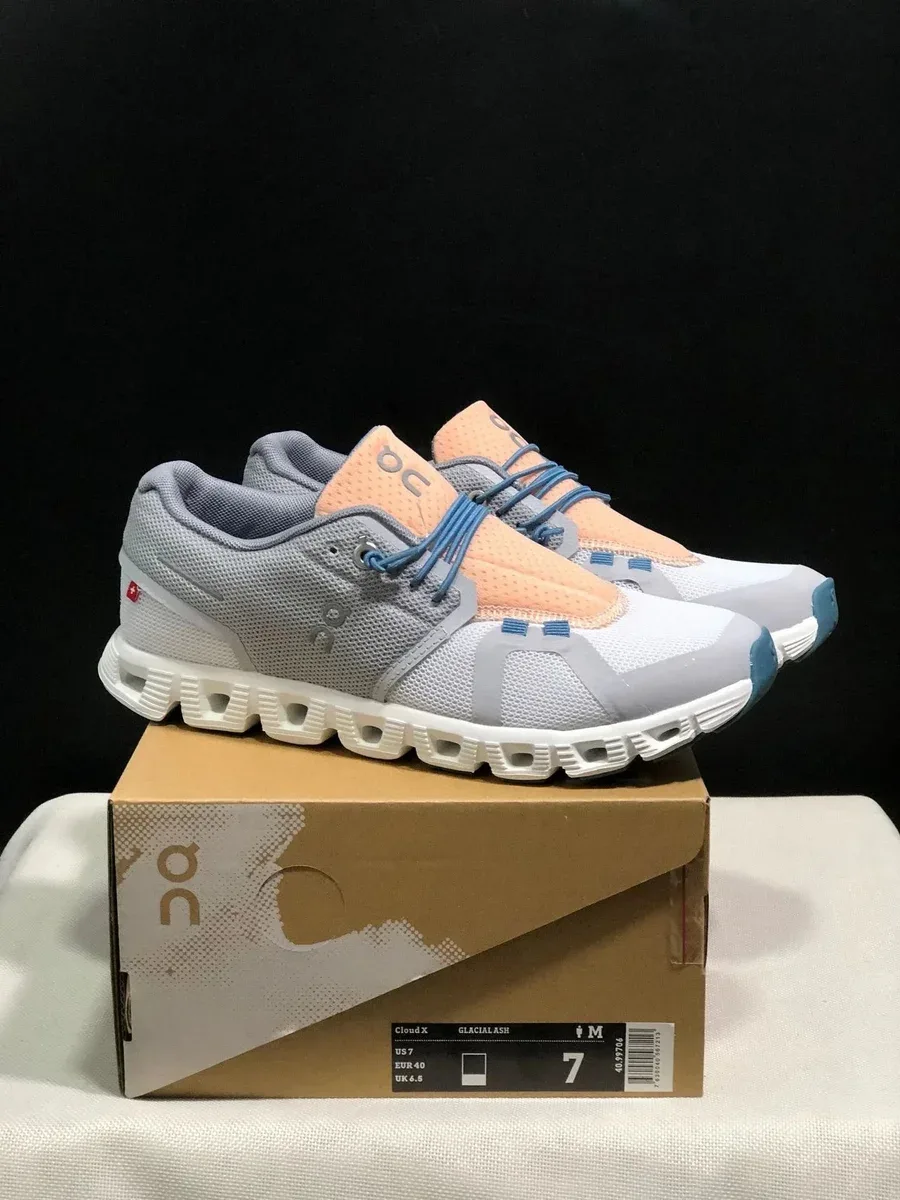 On Running Cloud X Glacial Ash Sneakers