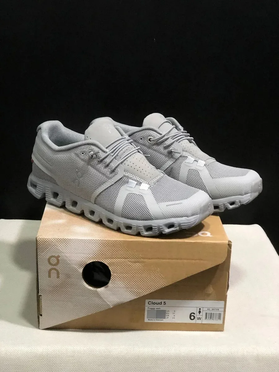 On Running Cloud 5 Foggy Ash Sneakers