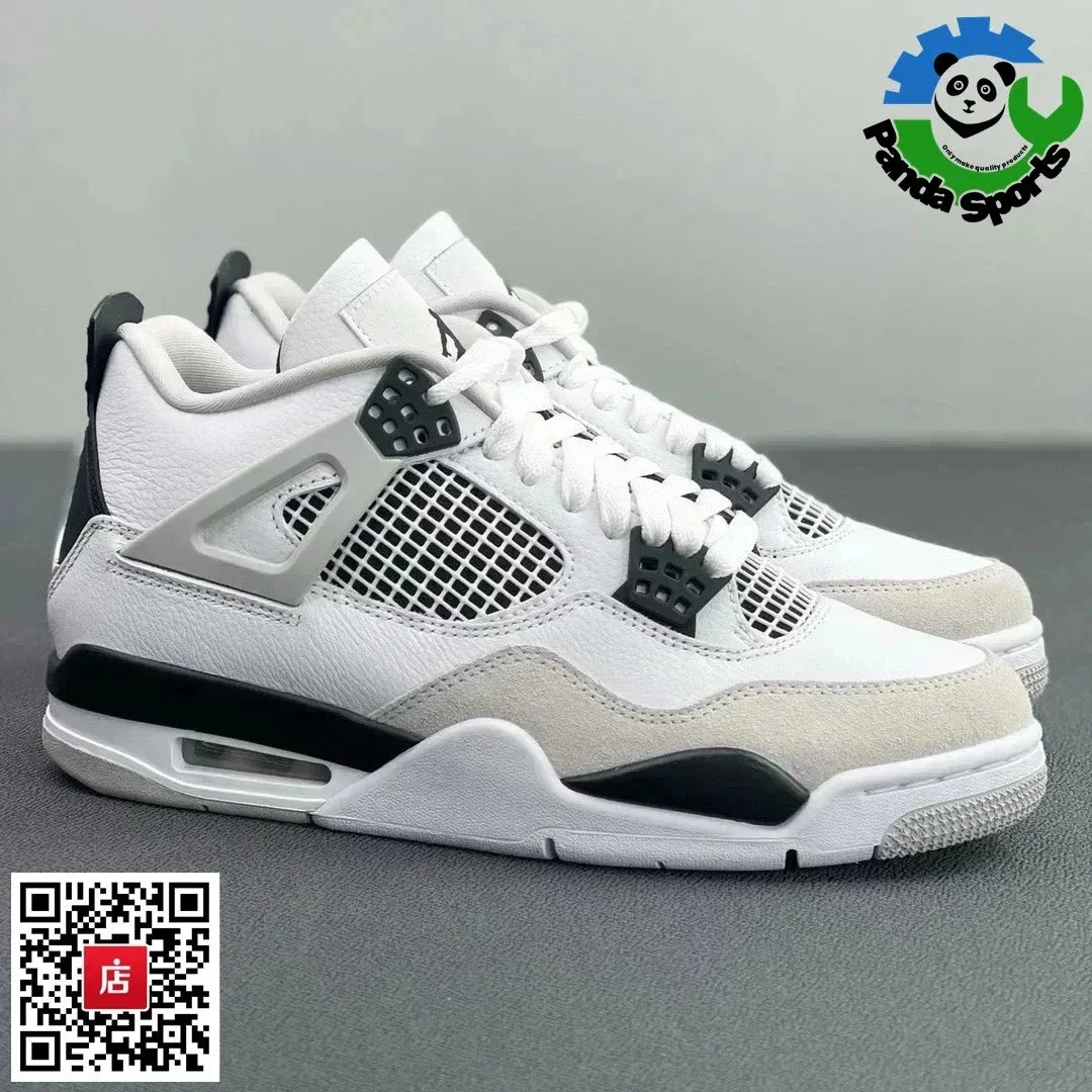Nike Air Jordan 4 Military Black Sneakers