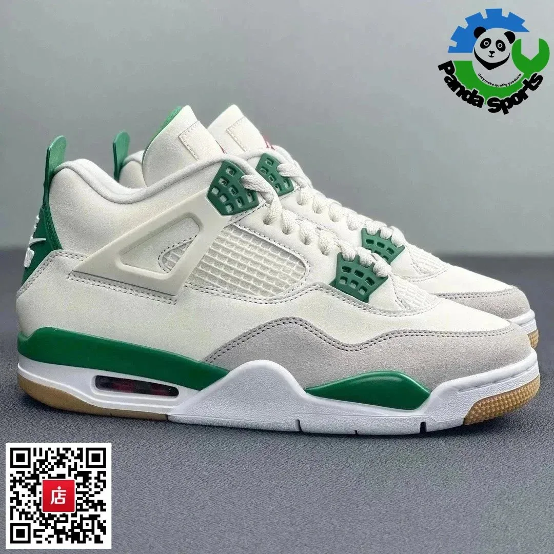 Nike Air Jordan 4 Pine Green Top Quality Sneakers