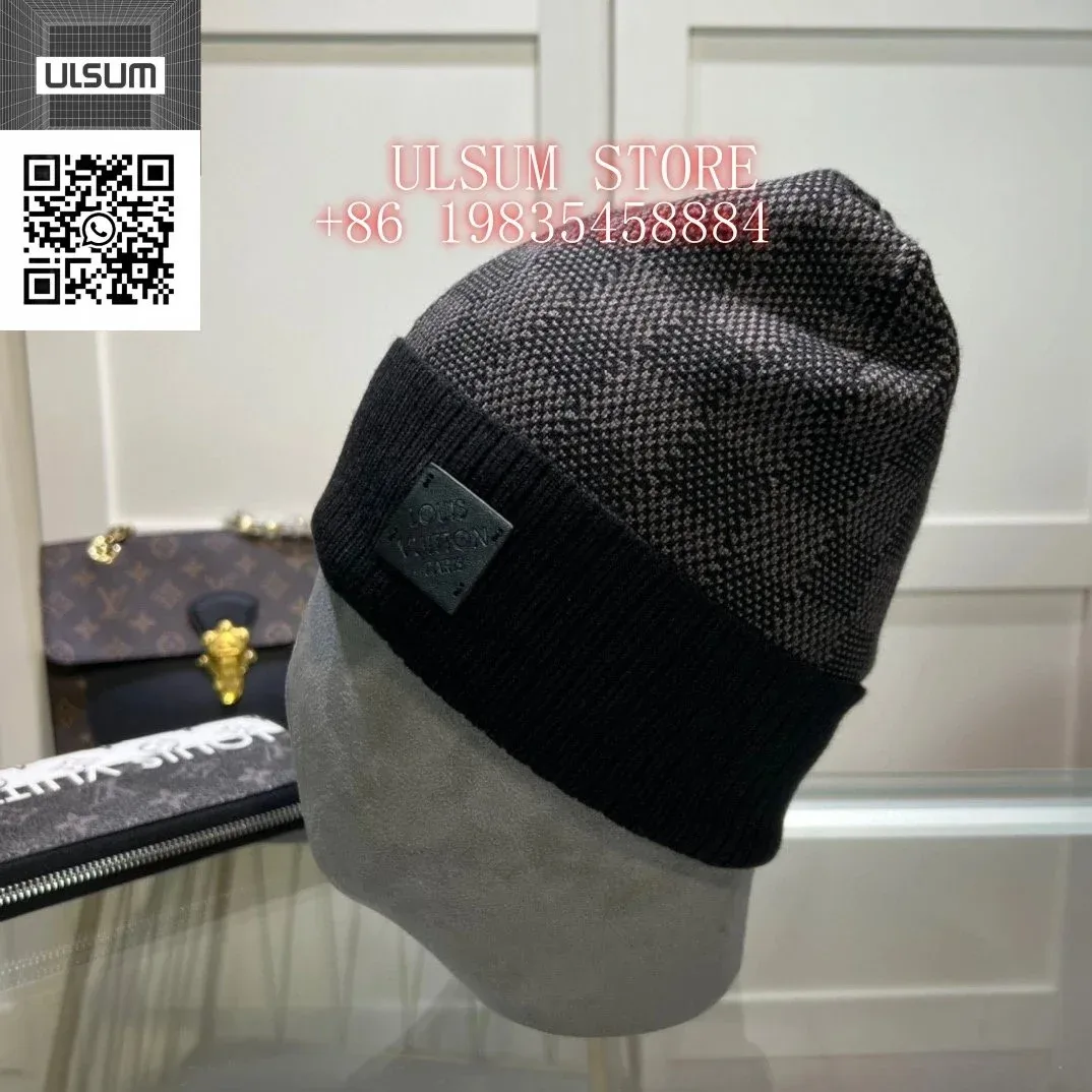Louis Vuitton Tabi Beanie Black Wool Headwear