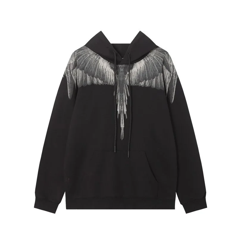 Marcelo Burlon Wings Black Hoodie