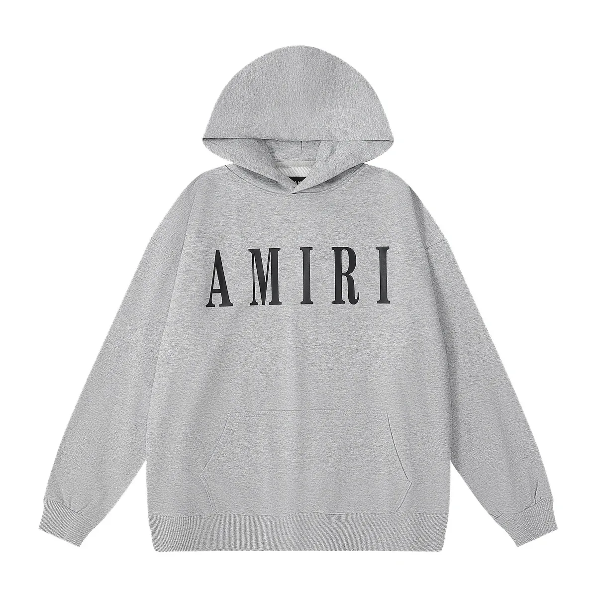 Amiri Grey AMIRI Logo Hoodie