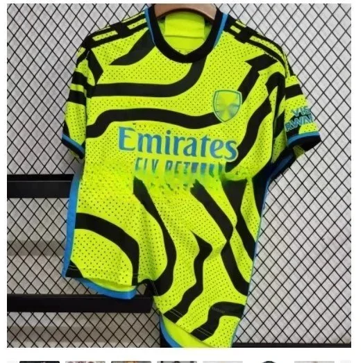 Fluorescent Green Arsenal FC Jersey