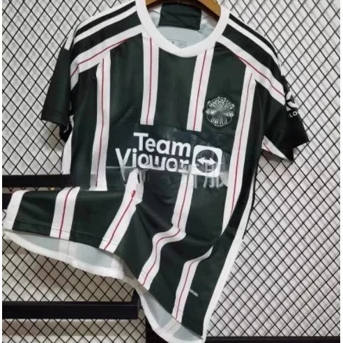 Black and White Striped Team Viewer Jersey Top