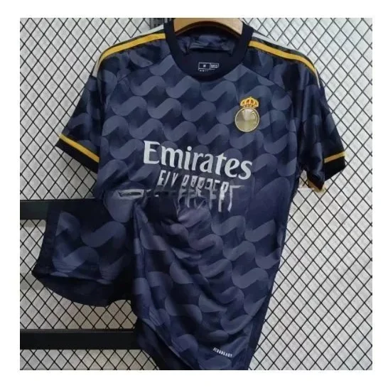 Blue Black Real Madrid Away Jersey