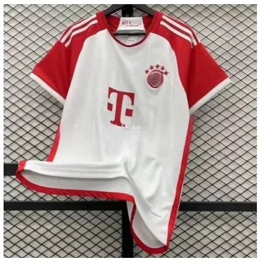 Adidas Classic Football White/Red Bayern Munich Jersey